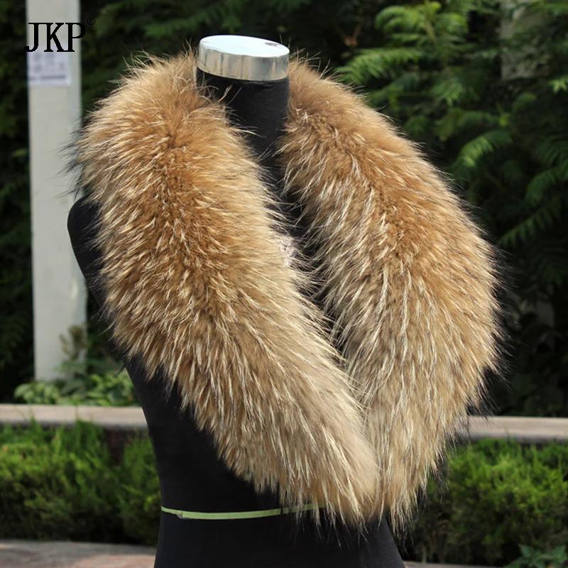Shawl Wrap Winter - ขนสัตว์ธรรมชาติ Real Raccoon ขนสัตว์ Fox COLLAR