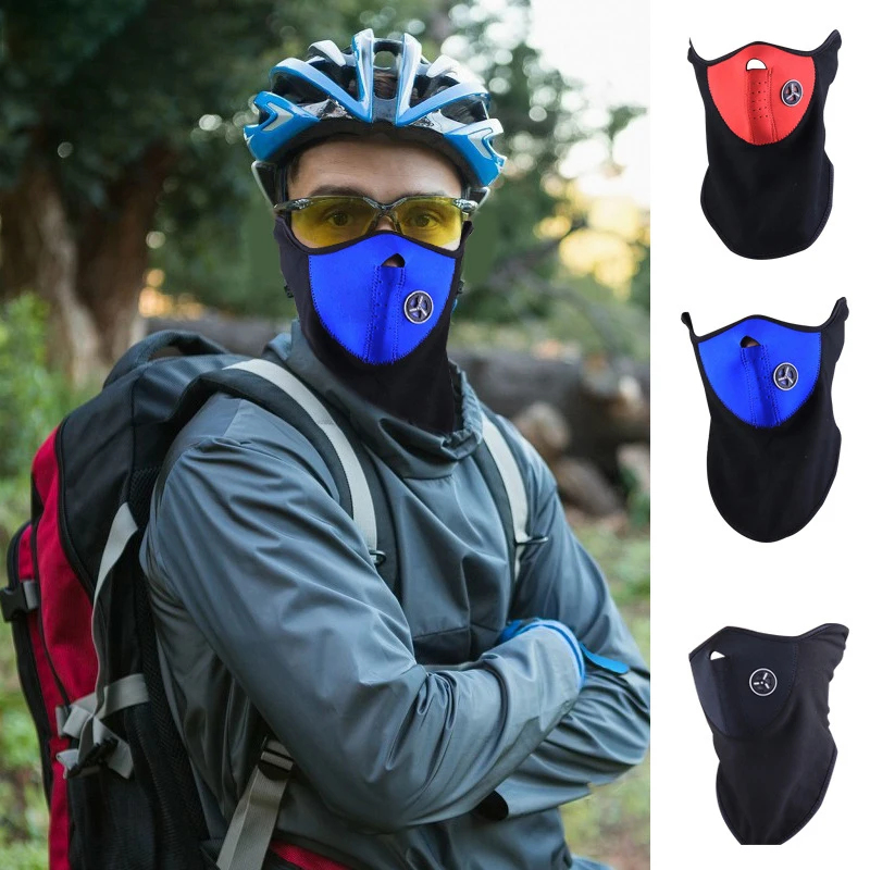 Balaclava Ski Mask - หน้ากากบาลาคลาวาแบบ unisex สำหรับฤดูหนาว ผ้าพันคอขนแกะ ผ้าปิดคอ ผ้าพันคอผู้ชาย