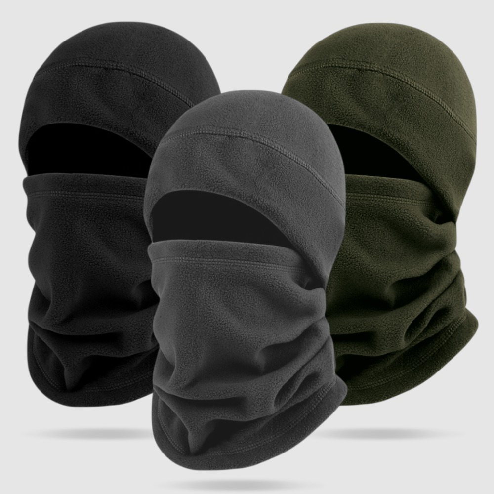 หมวกผ้าฟลีซสำหรับฤดูหนาวและฤดู - Neck Gaiter Fleece บทวิจารณ์และราคา