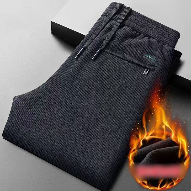 กางเกงลำลองผู้ชายผ้าคอร์ดดูรอย - Corduroy Pant Warm บทวิจารณ์และราคา