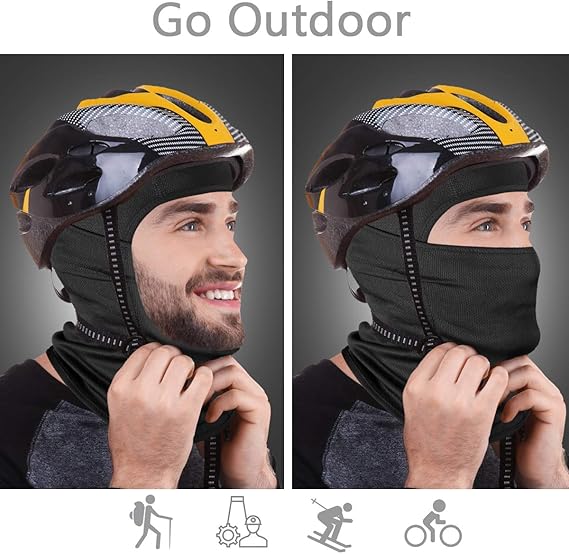 หน้ากากสกีสำหรับผู้ชายและผู้หญ - Balaclava Ski Mask บทวิจารณ์และราคา