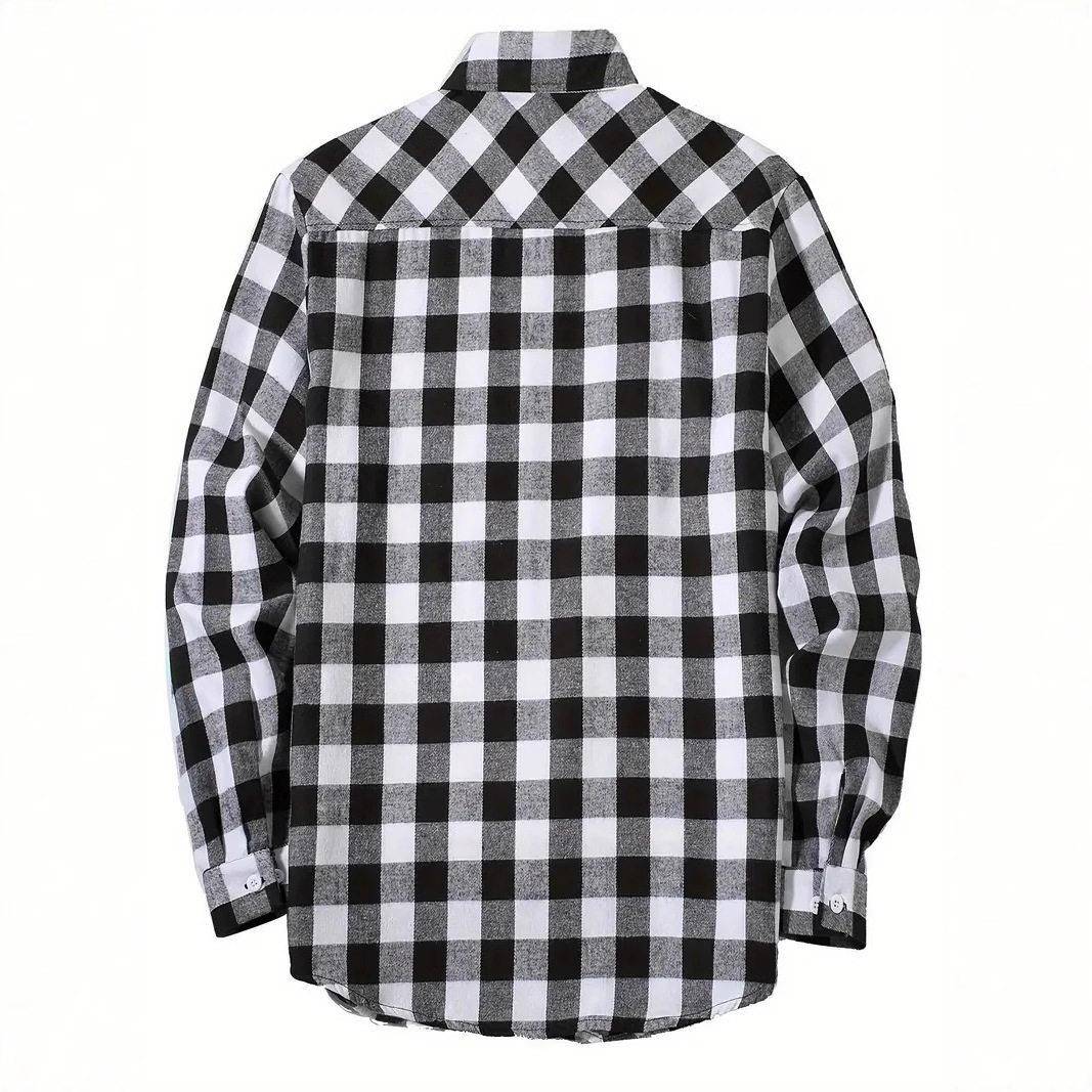เสื้อแจ็คเก็ตเชิ้ตผ้าแฟลนเนลบุ - Flannel Shirt Lined บทวิจารณ์และราคา