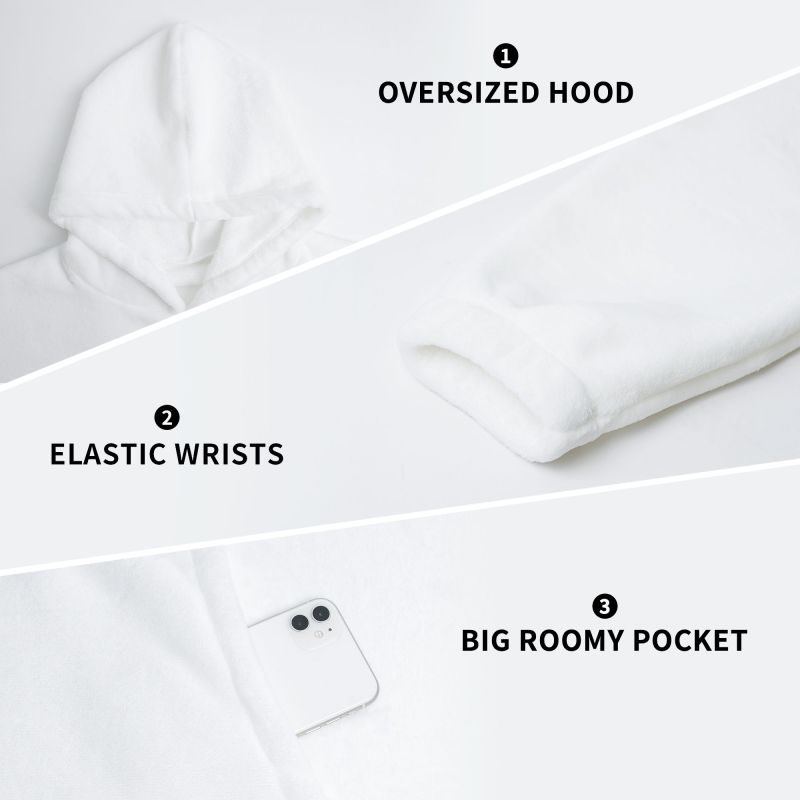 เสื้อฮู้ดผ้าห่มลายกลุ่มดาวจักร - Sherpa Hoodie Fleece บทวิจารณ์และราคา